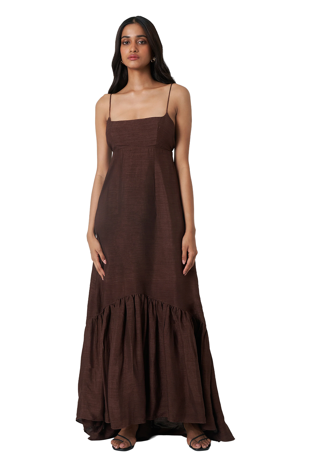 Amara Dress - Walnut