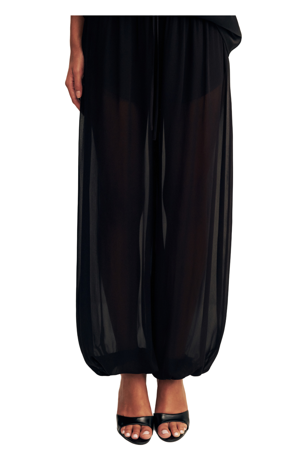 Amina Harem Pant - Black