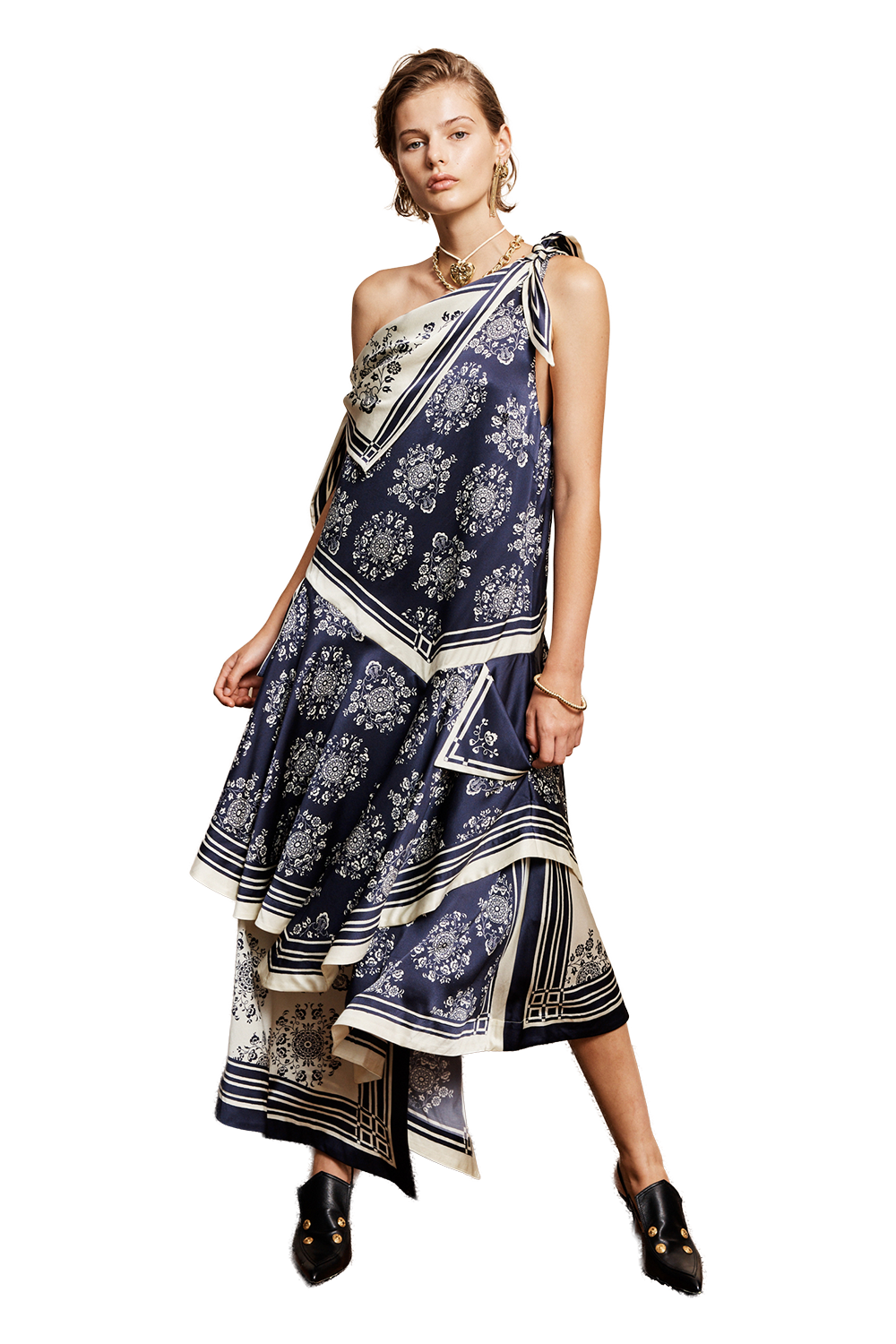 Banderra Silk Scarf Dress