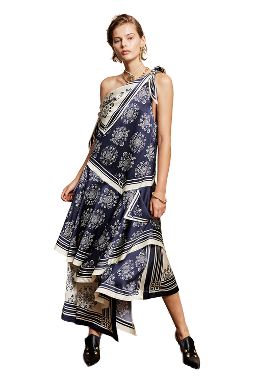 Banderra Silk Scarf Dress