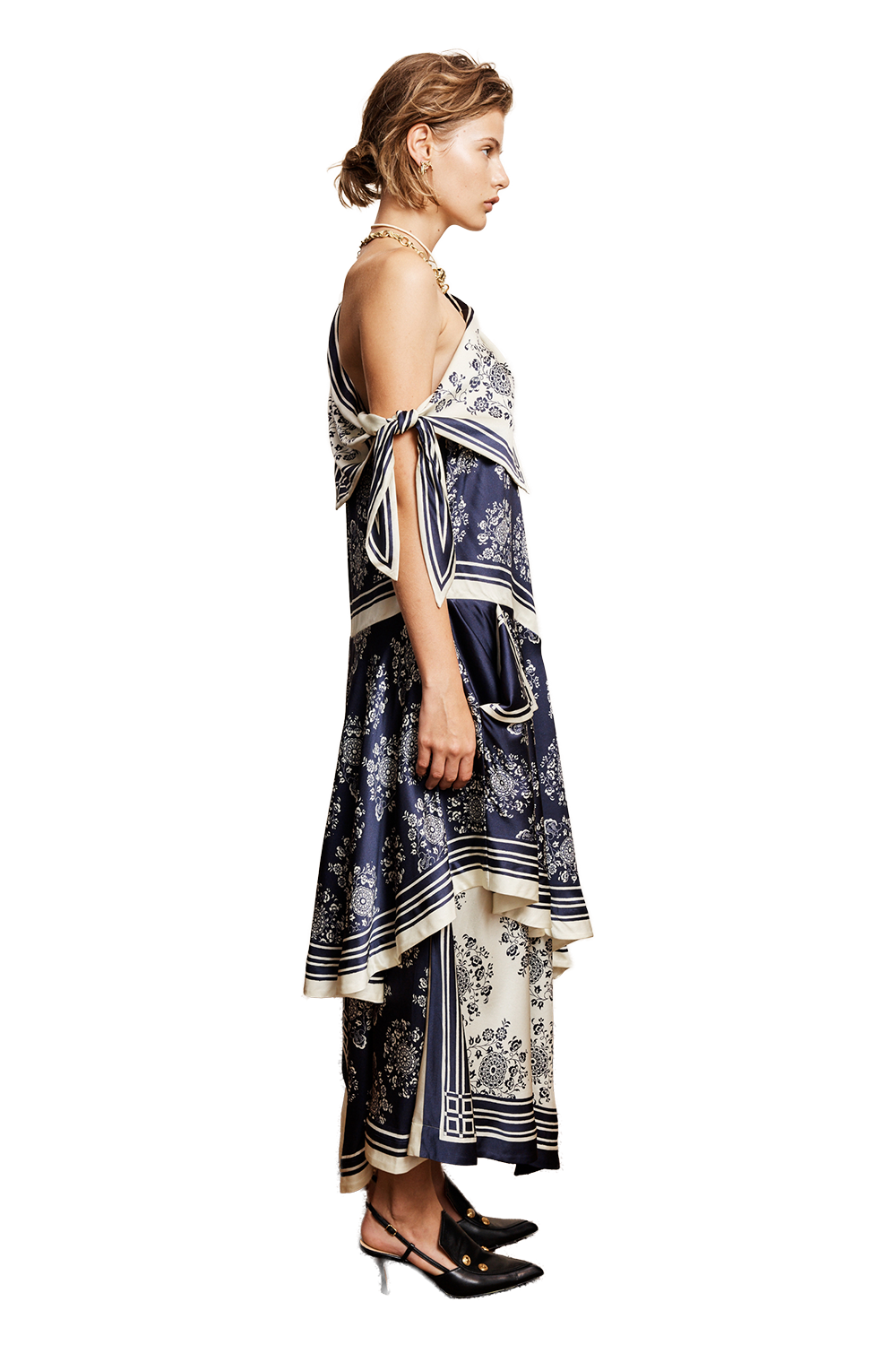 Banderra Silk Scarf Dress