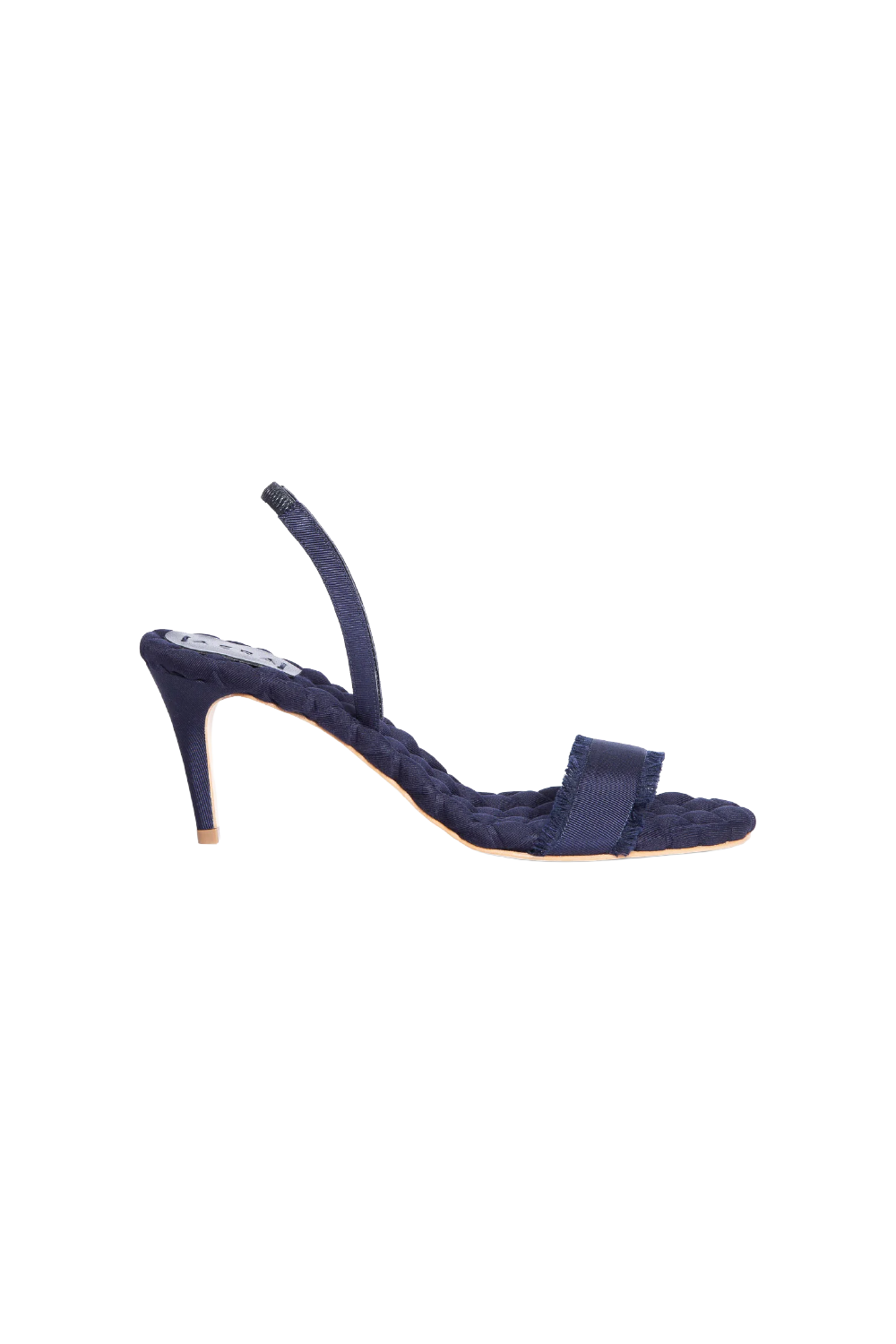 Claudia Heel - Navy Grosgrain