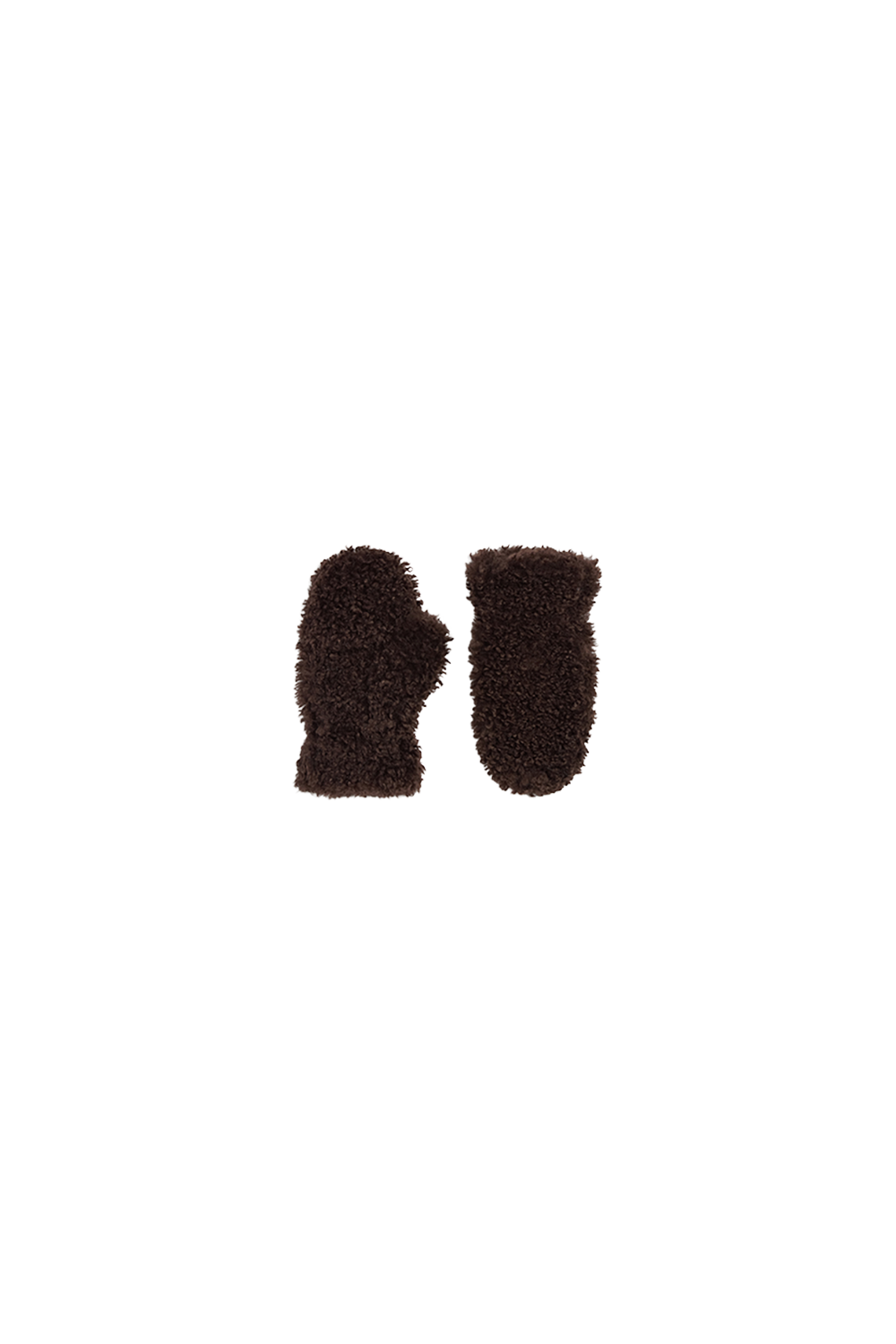 Coco Gloves - Brown Bouclette