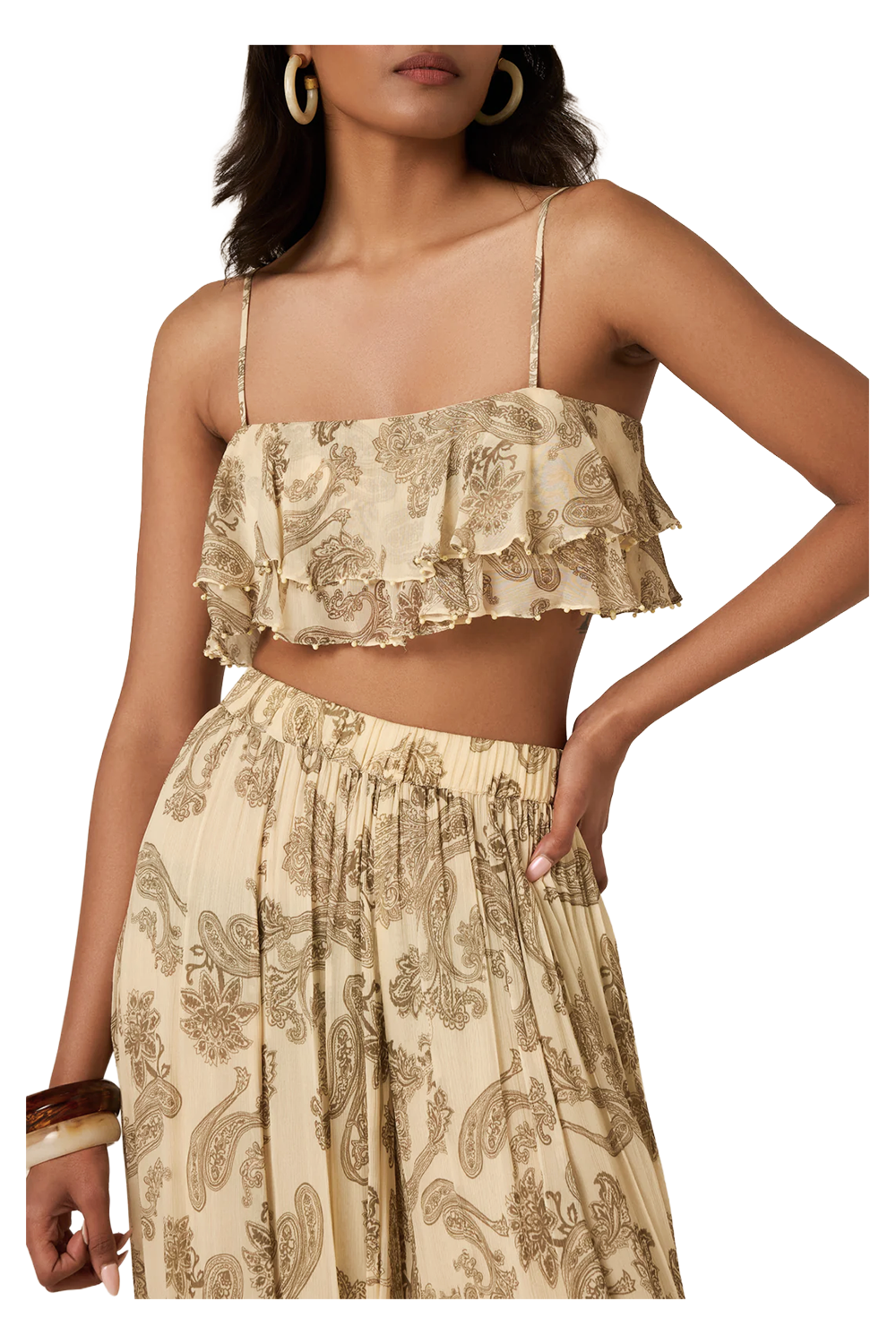 Dani Ruffle Top