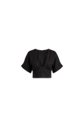 Deep V Top - Black