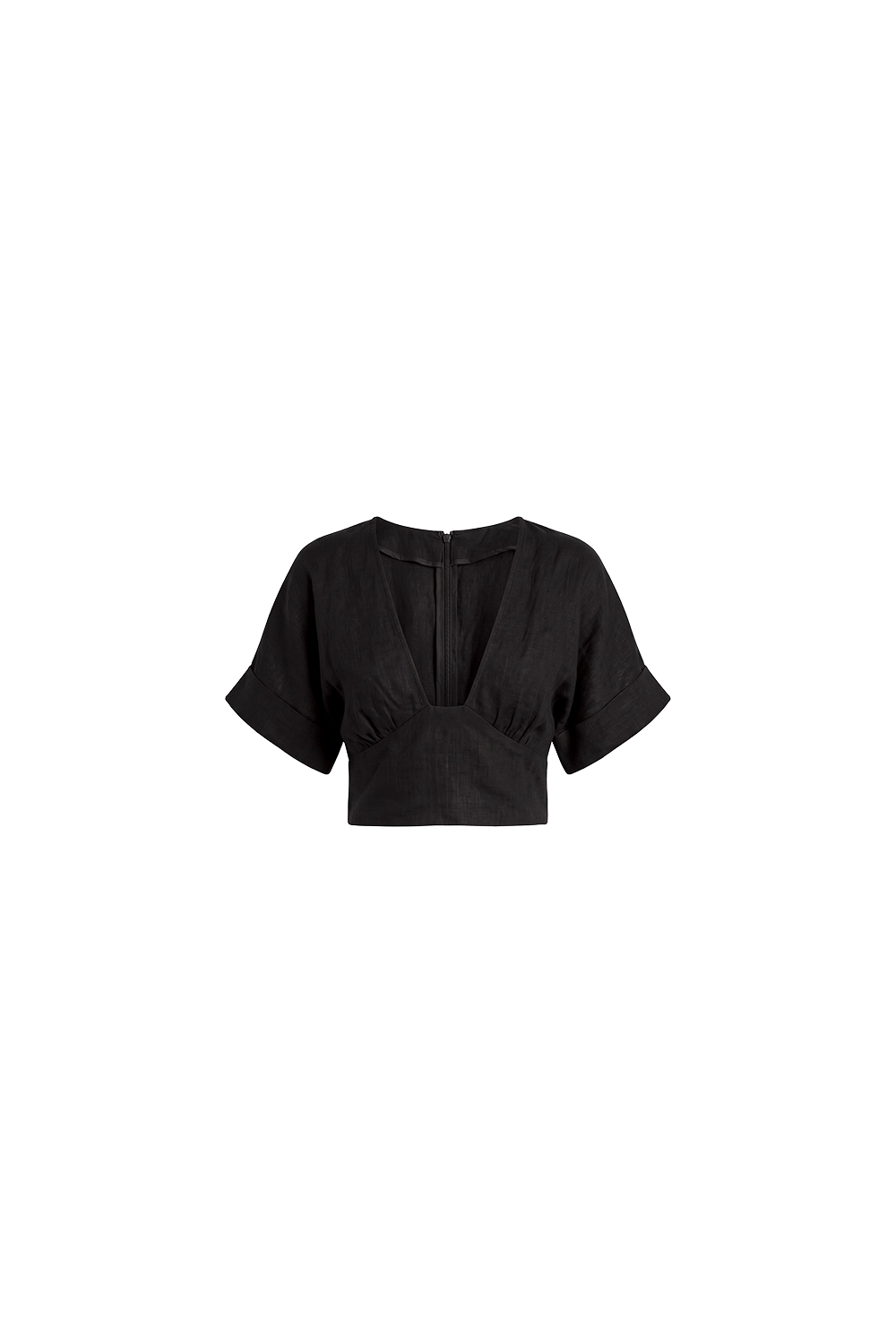 Deep V Top - Black