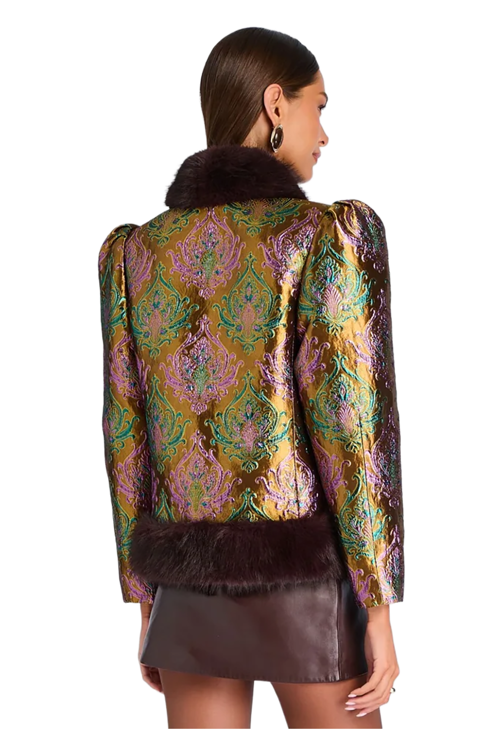 Delphira Brocade Jacket