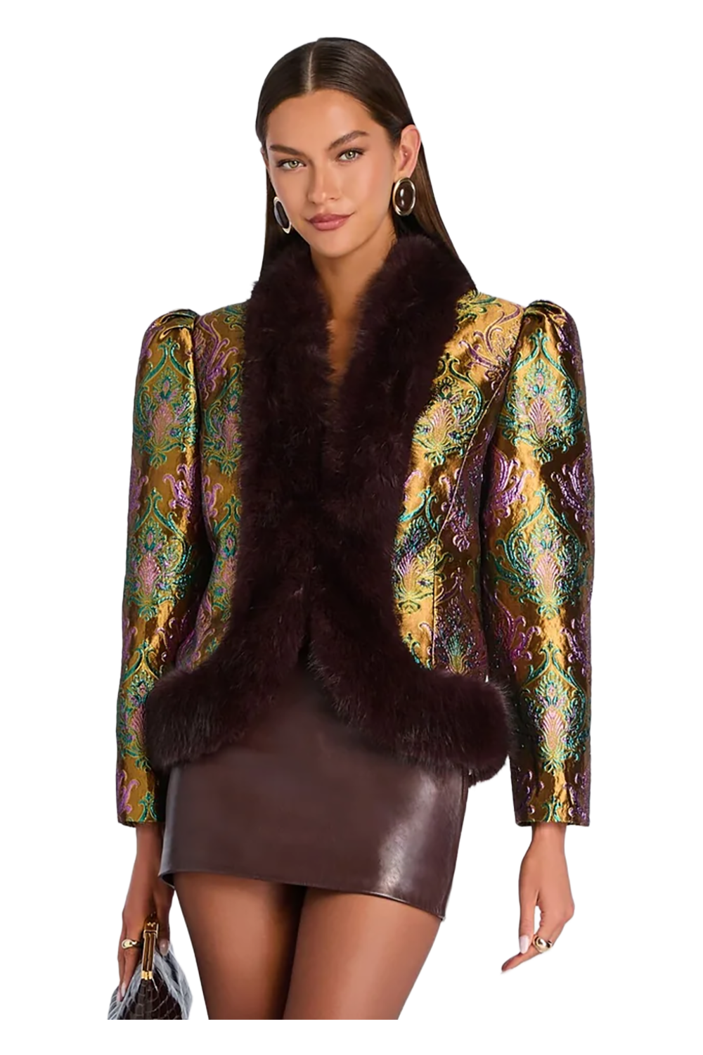 Delphira Brocade Jacket
