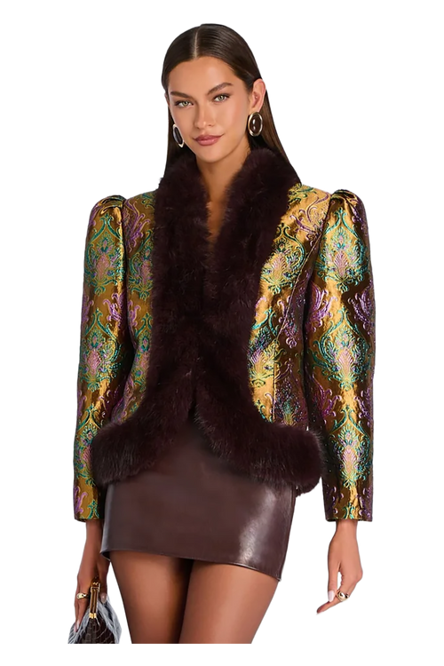 Delphira Brocade Jacket