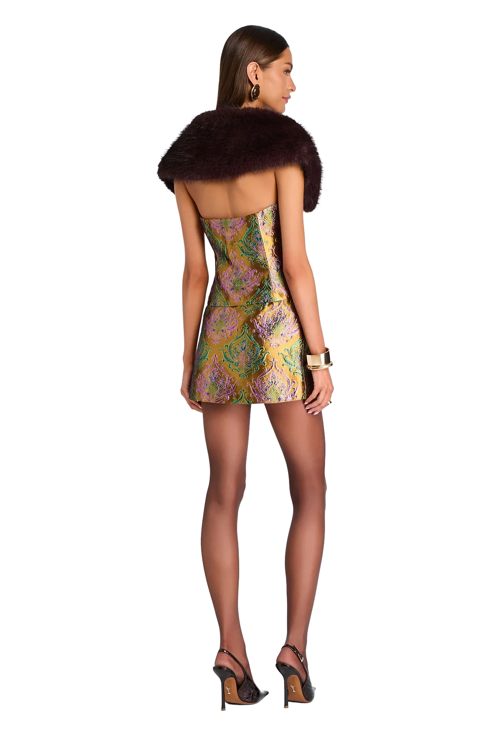 Delphira Brocade Skirt