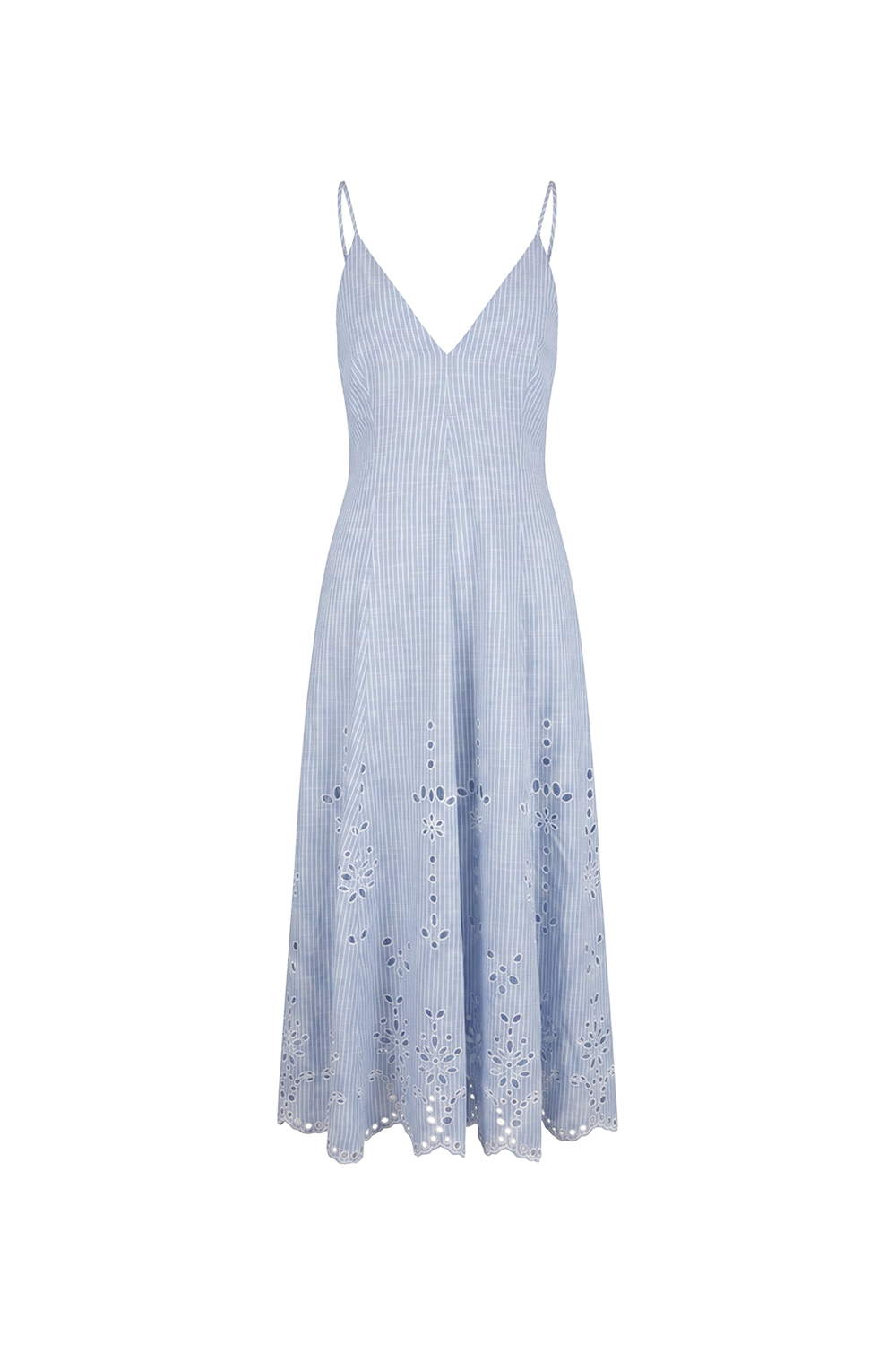 Dhara V Neck Midi Dress