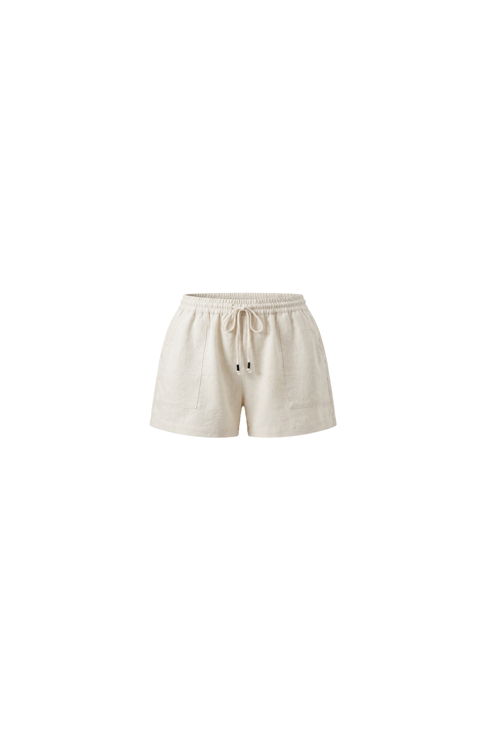Drawstring Shorts - Natural