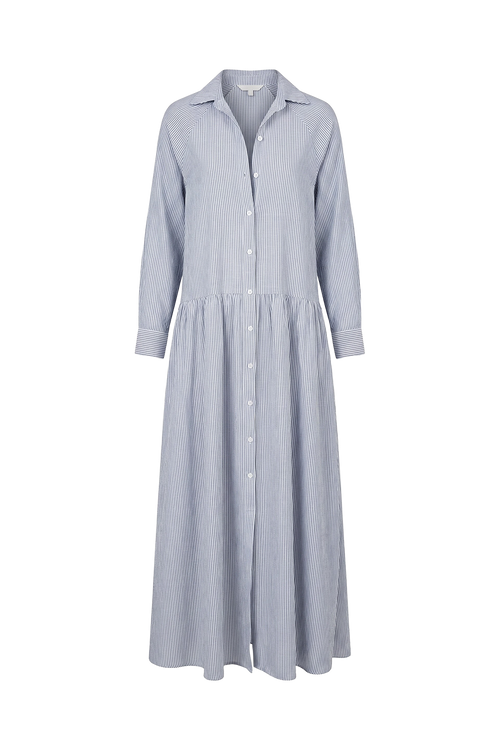 Drop Waist Shirt Dress