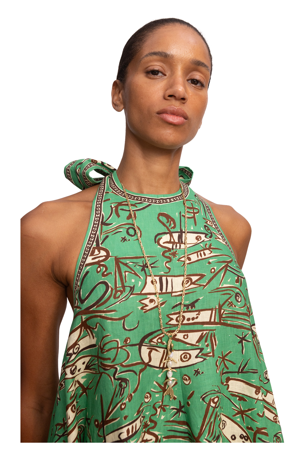 Fish Sticks Mini Dress