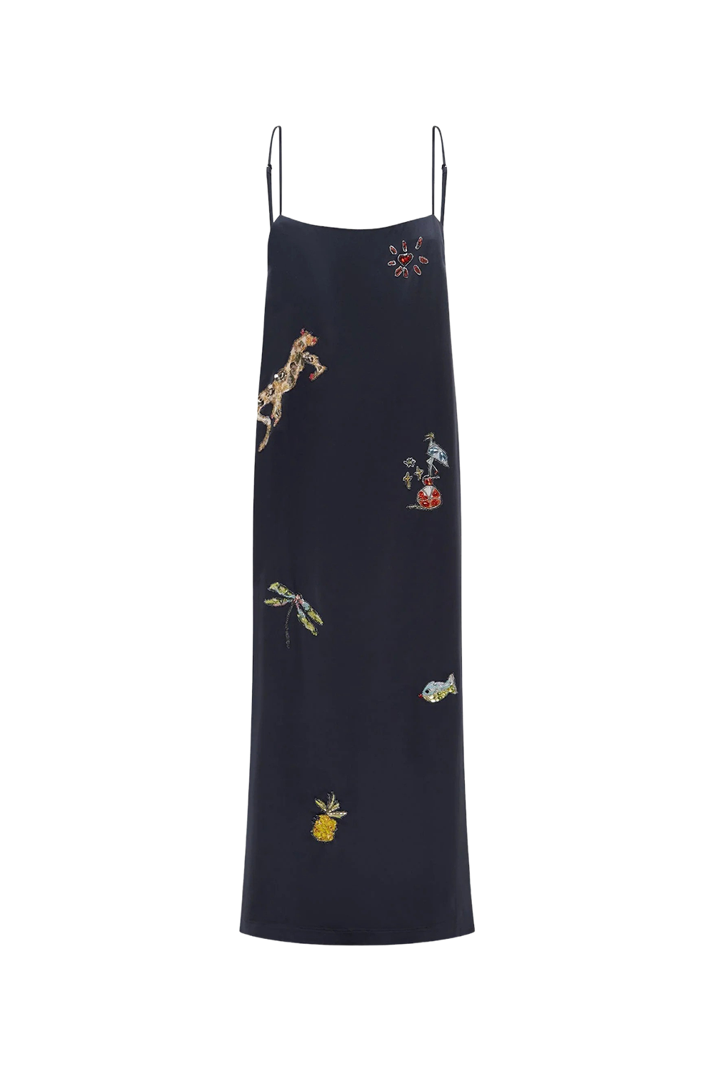 Fontaine Slip Midi Dress