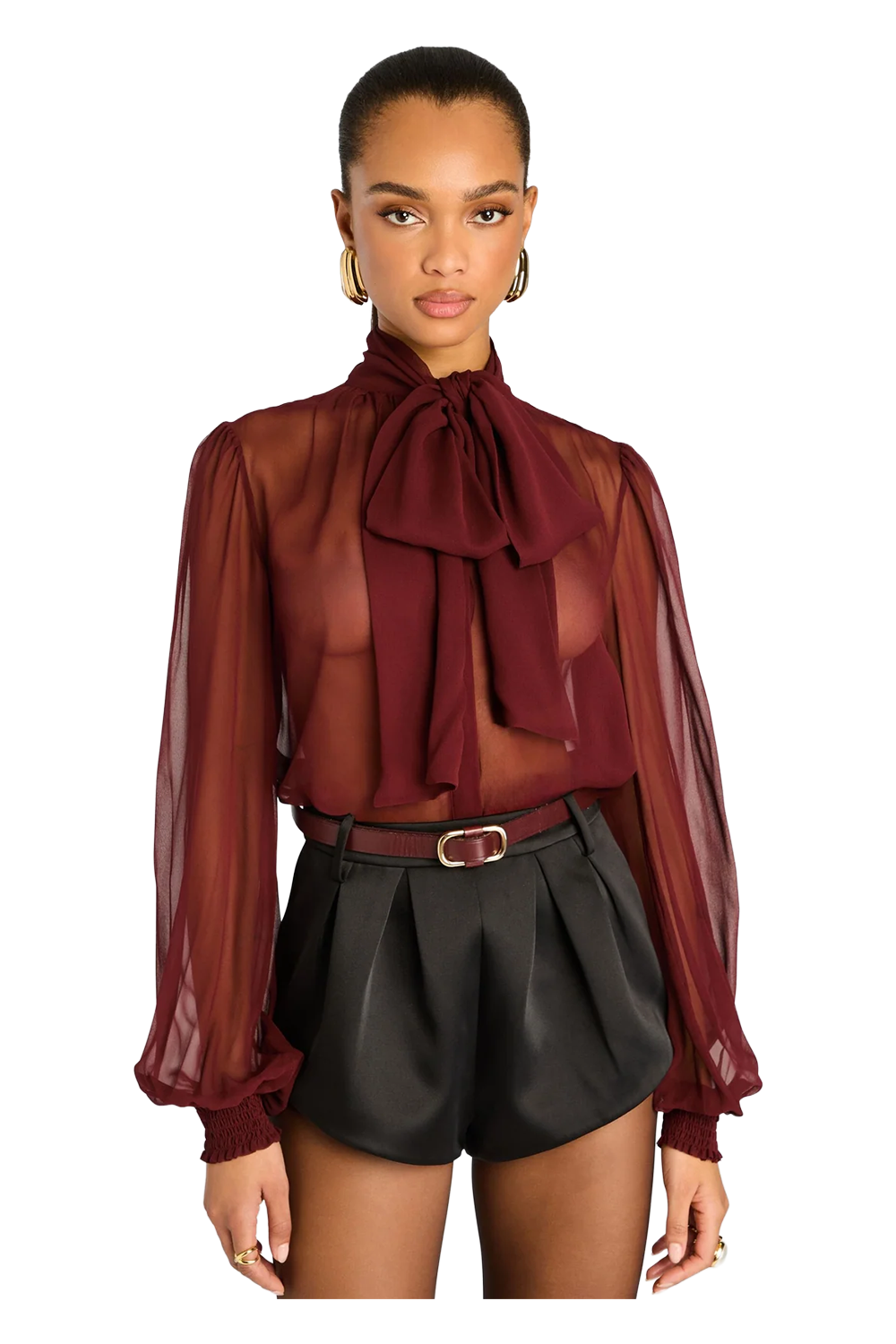 Hasli Top - Crimson