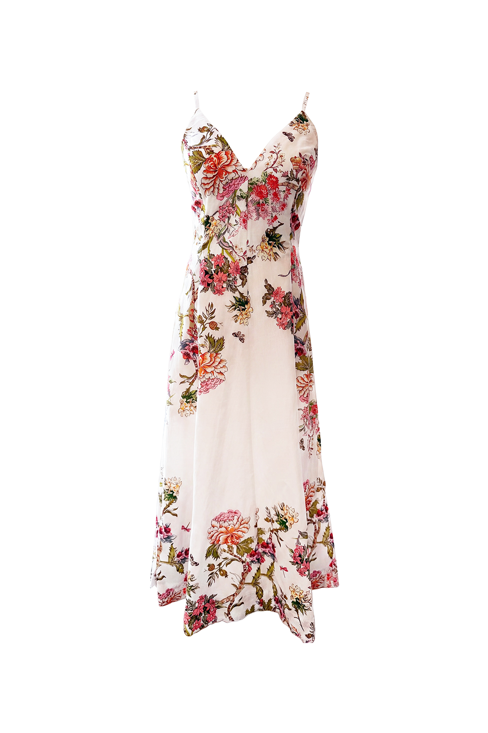 Hema V Neck Midi Dress