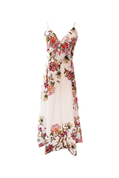 Hema V Neck Midi Dress