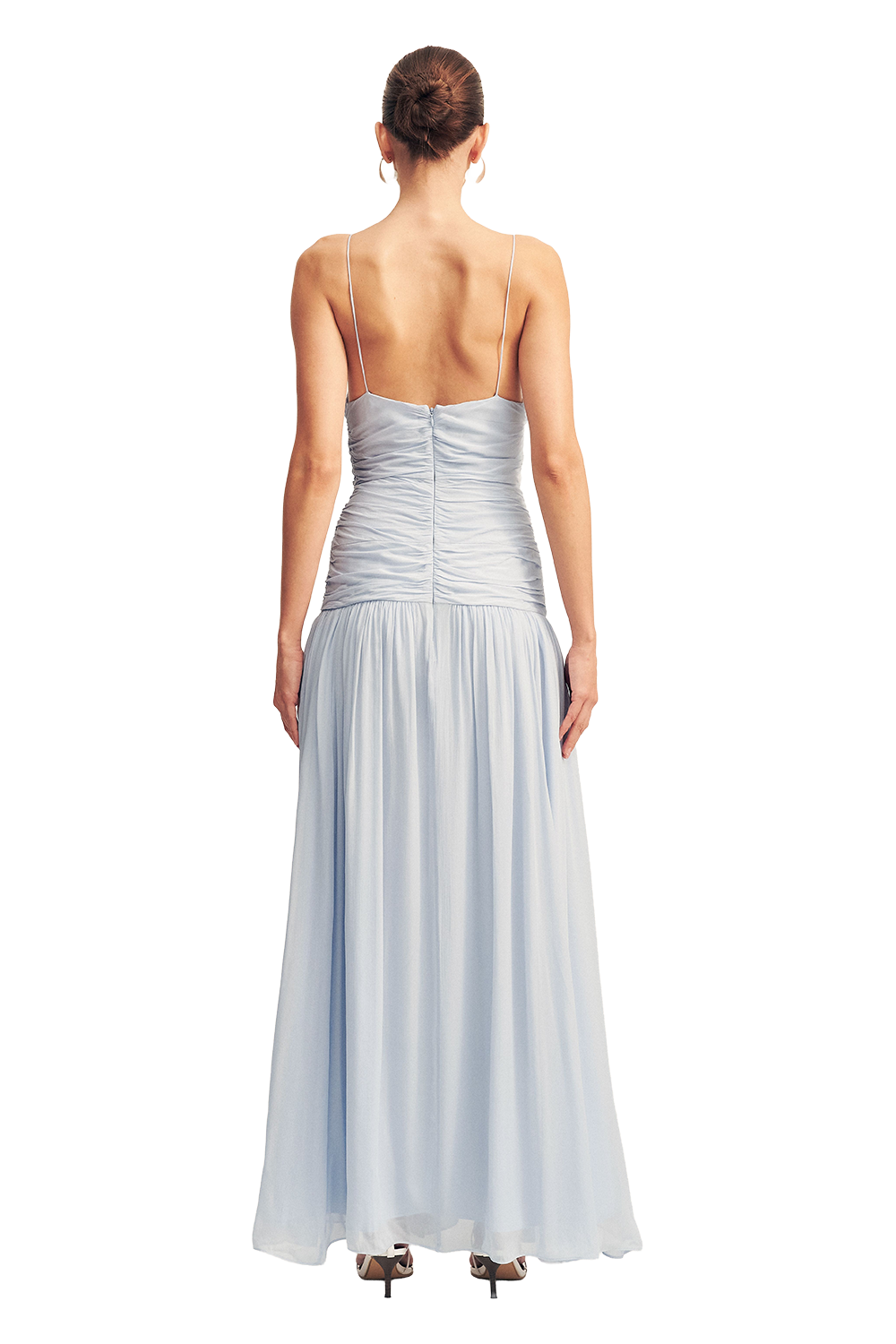 Juno Gathered Bodice Maxi Dress