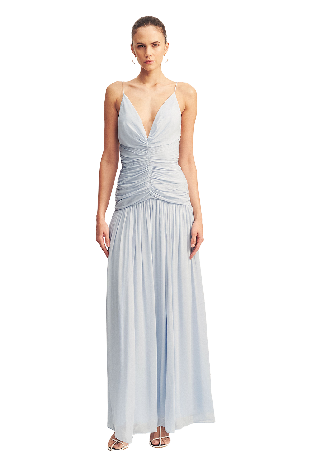 Juno Gathered Bodice Maxi Dress