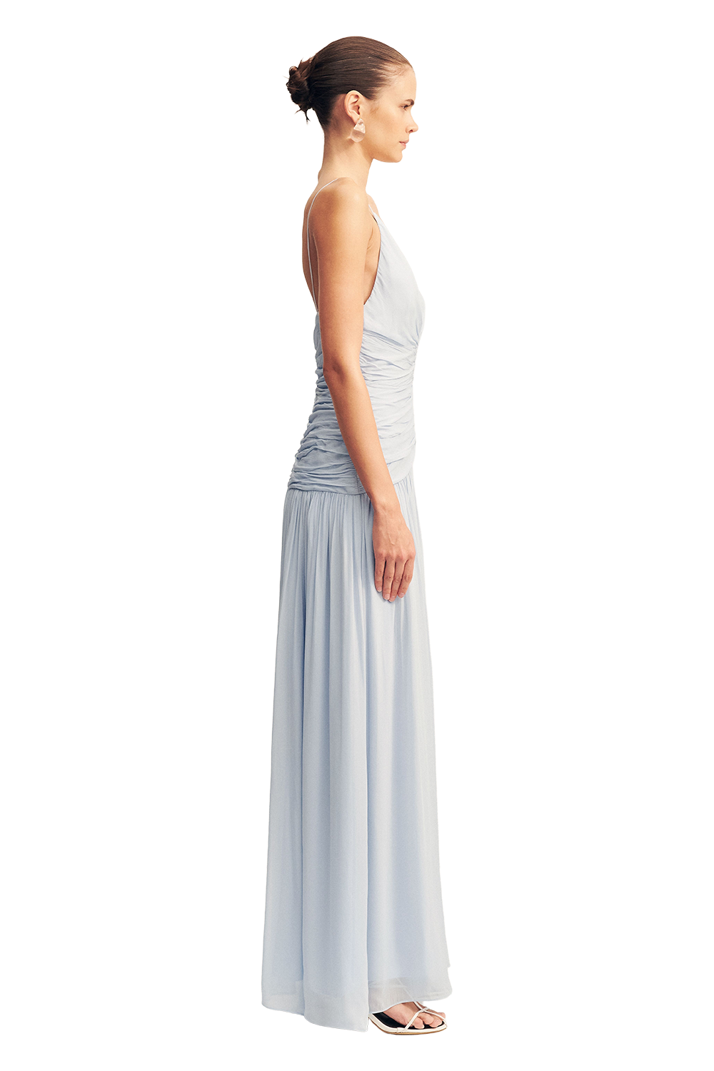 Juno Gathered Bodice Maxi Dress