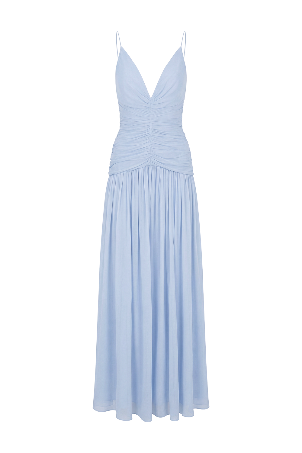 Juno Gathered Bodice Maxi Dress
