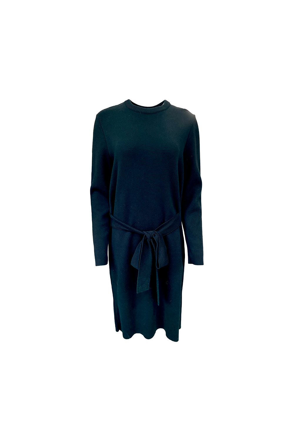 Knitted Belted Dress