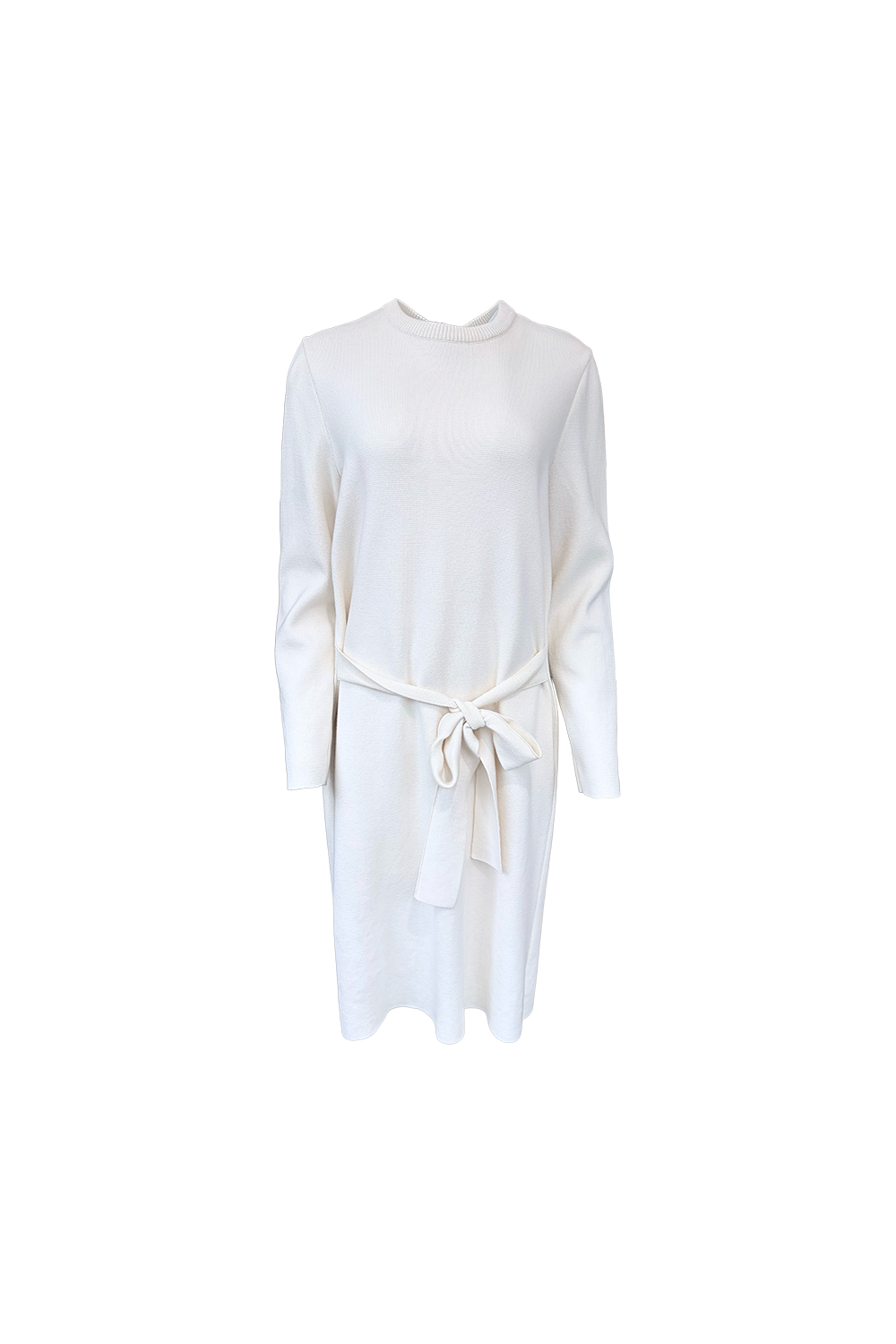 Knitted Belted Dress