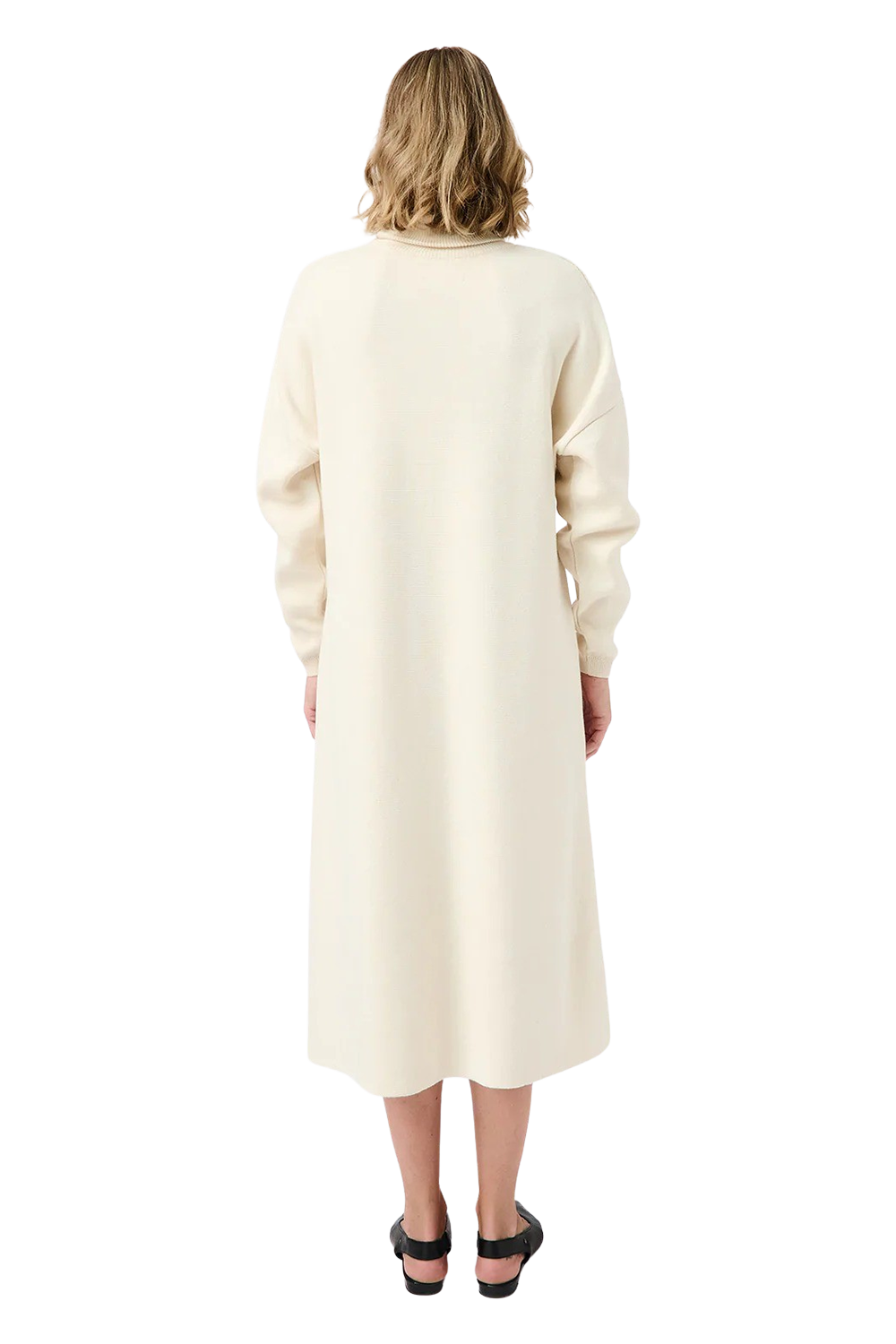 Knitted Turtleneck Dress