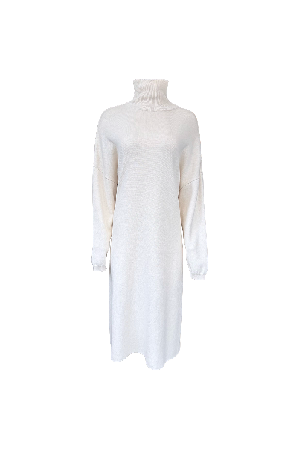 Knitted Turtleneck Dress