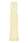 La Lune Low Twist Maxi Dress
