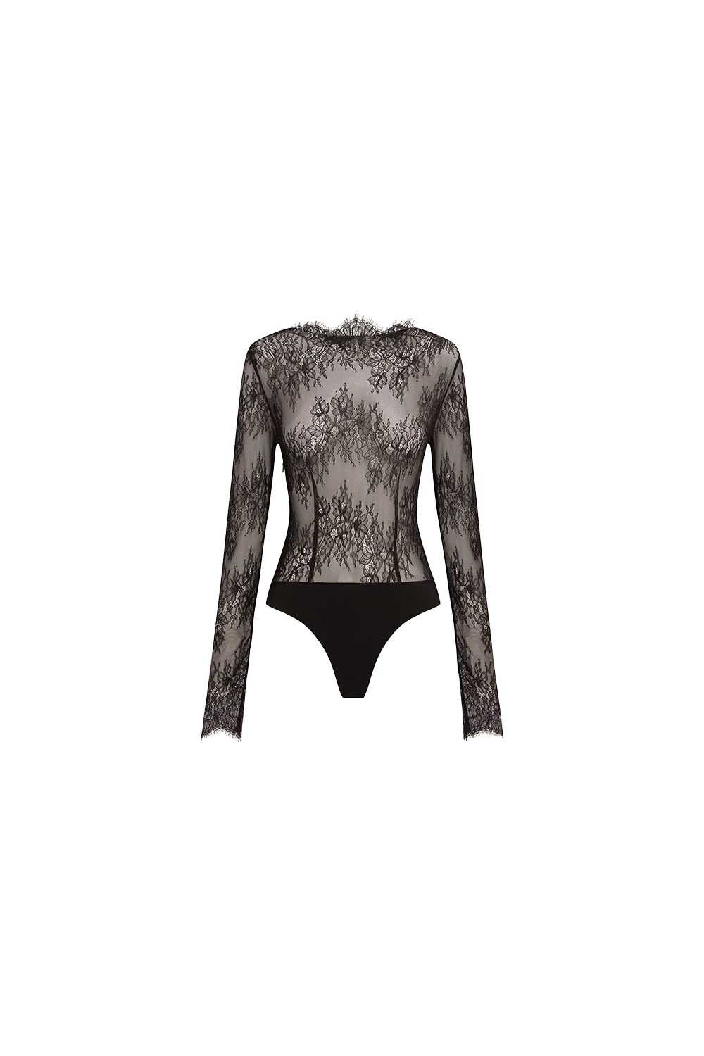 Lambent Lace Bodysuit - Black