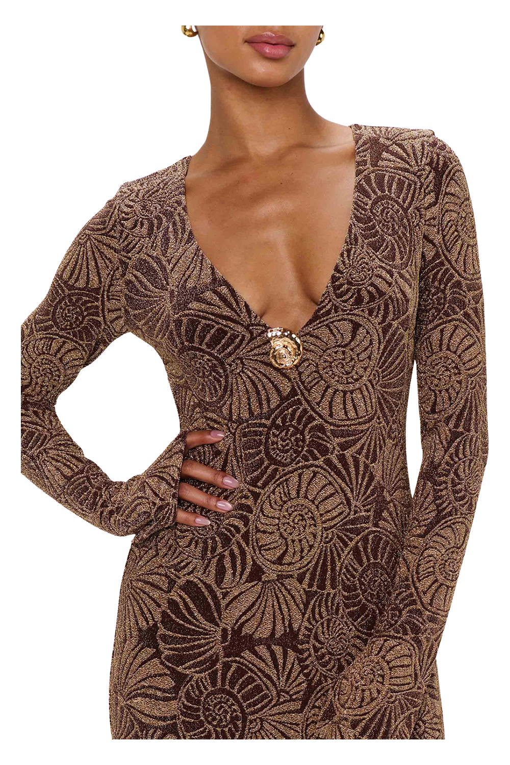 Lopez Dress - Shell Sparkle