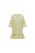 Louie Embroidered Mini Dress