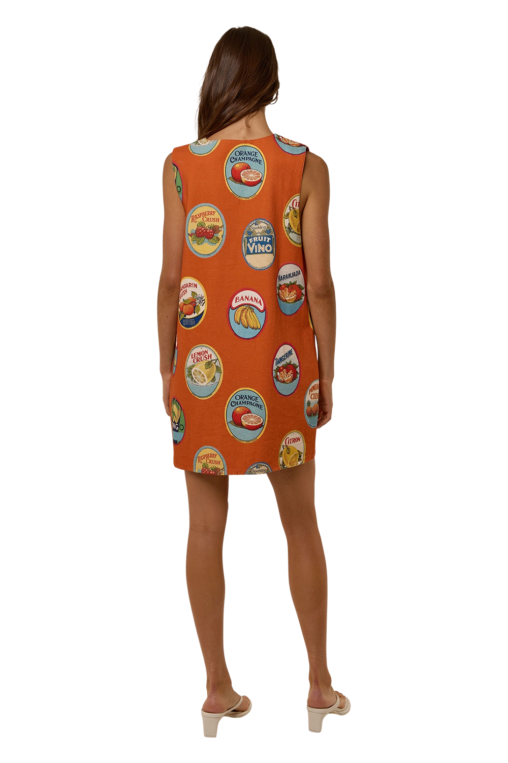 Louis Dress - La Fruta Orange