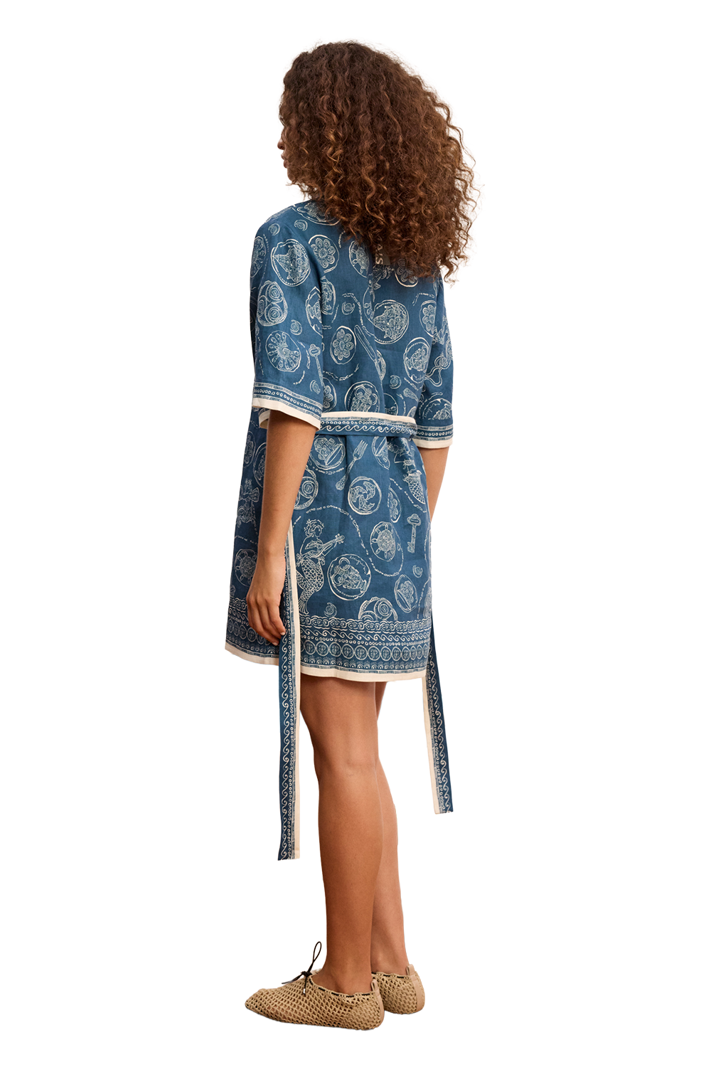 Lucky Mini DRESS, Blue / AU 12/ US 8