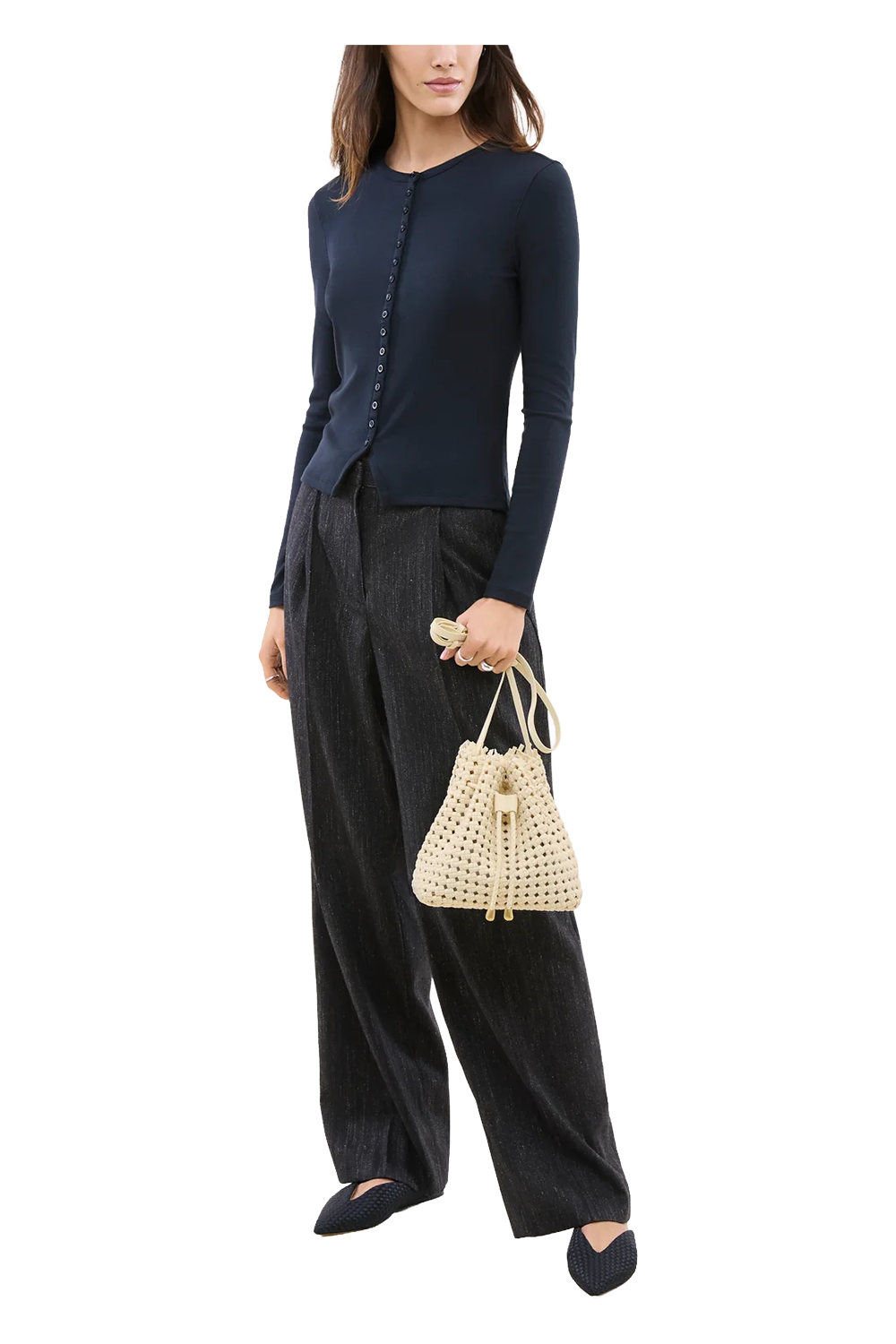 Mallorca Bucket Bag - Salt