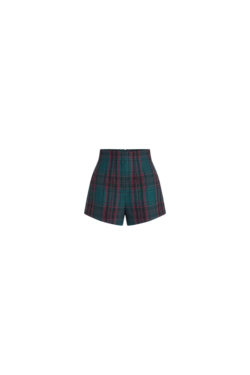 Marie Shorts - Emeraude Tartan