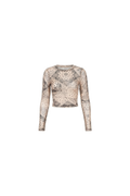 Mesh Long Sleeve Tee