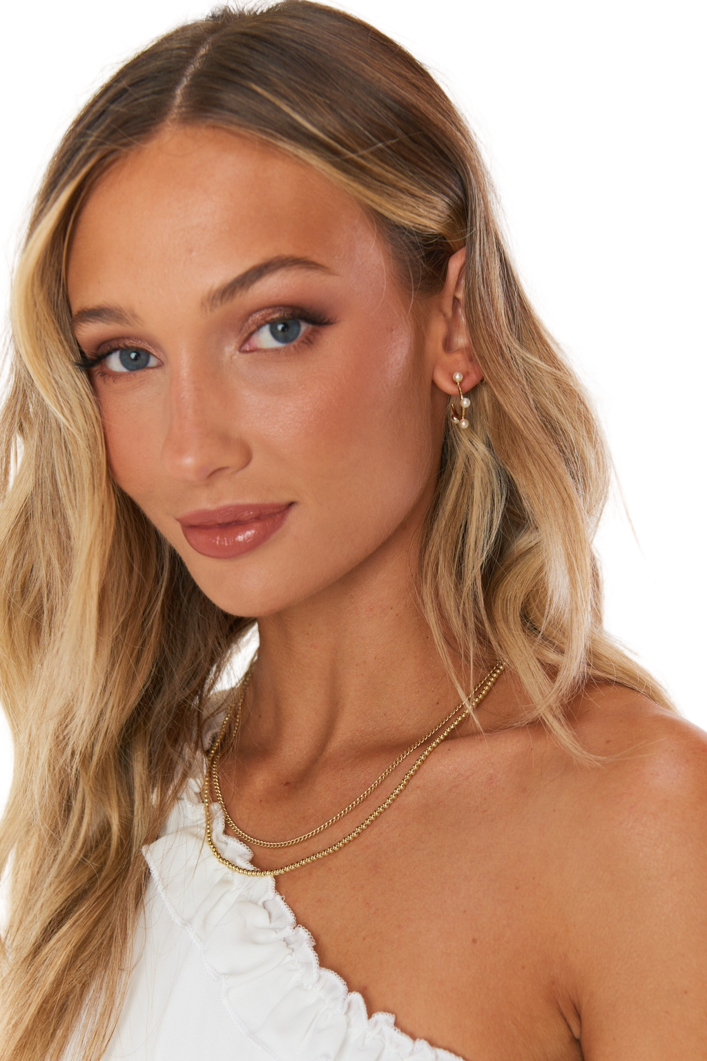 Mini Faith Hoops - Gold