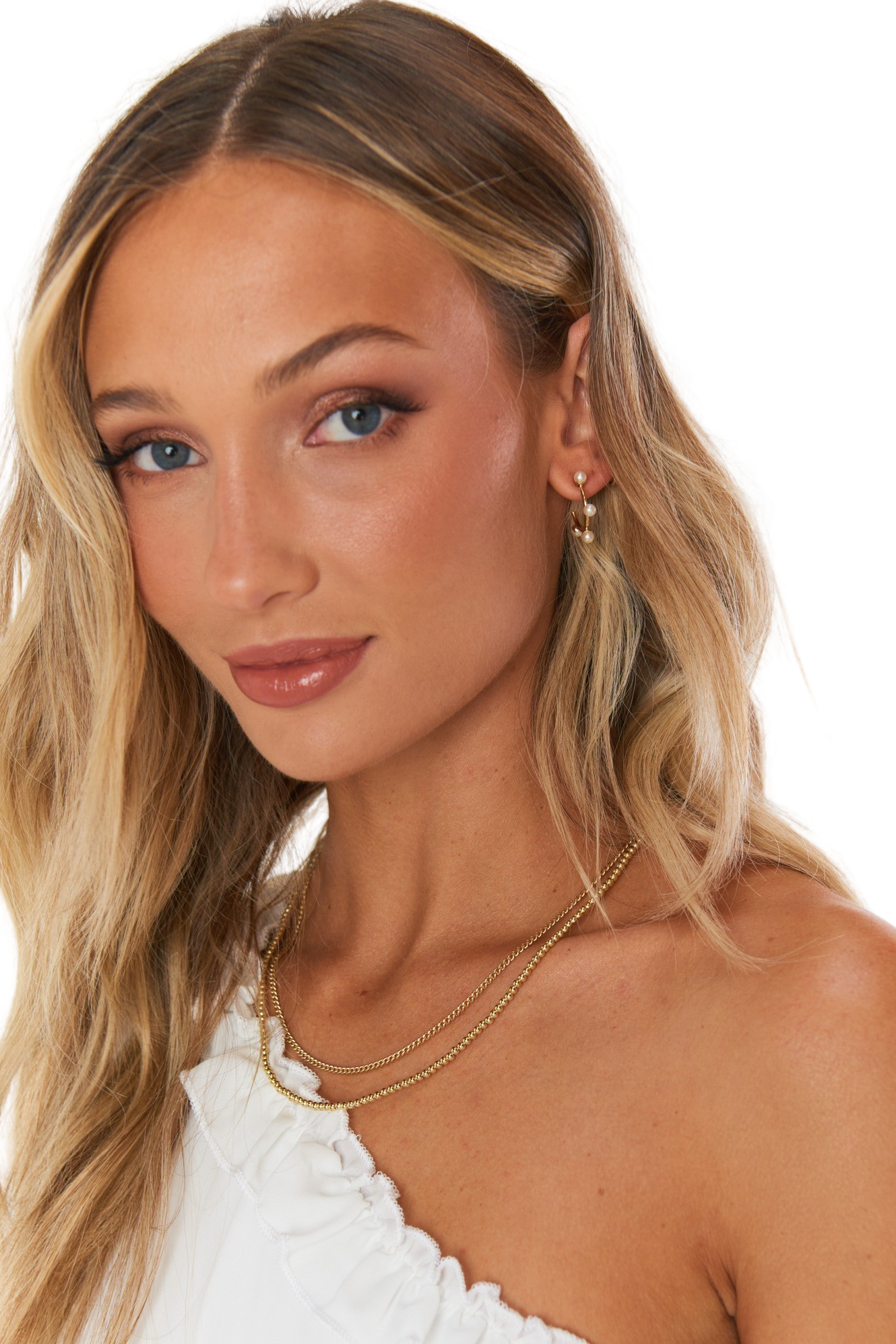 Mini Faith Hoops - Gold