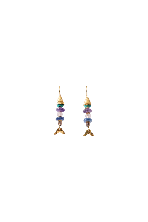 Mini Orris Earrings