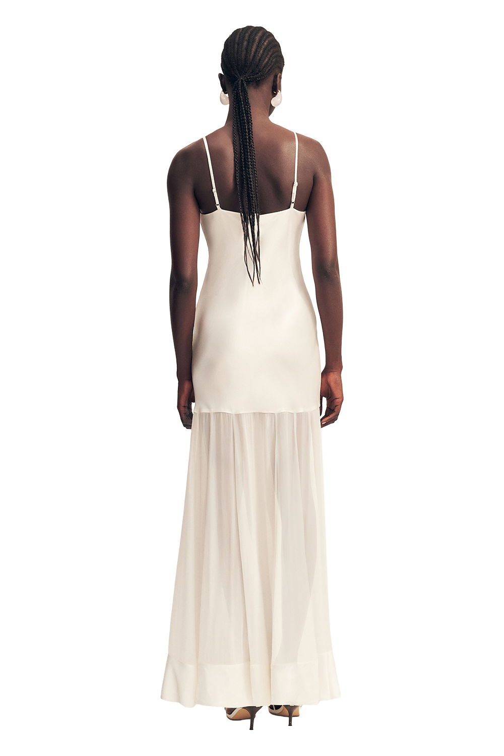 Moraya Plunged Maxi Dress