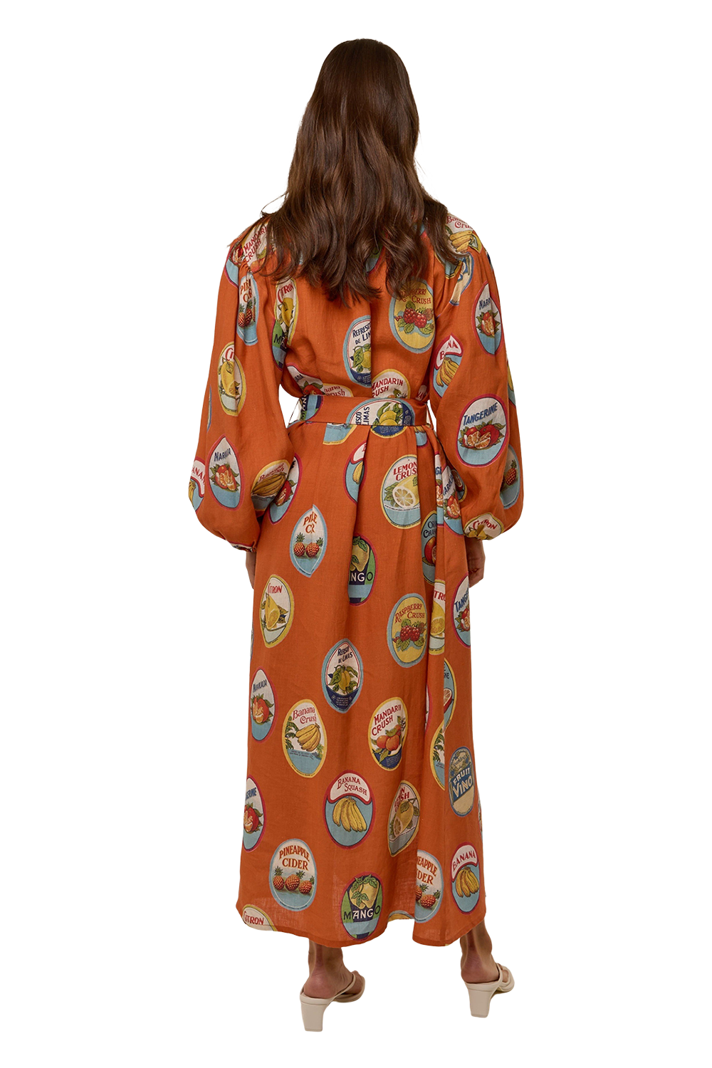 Noddy Dress - La Fruta Orange
