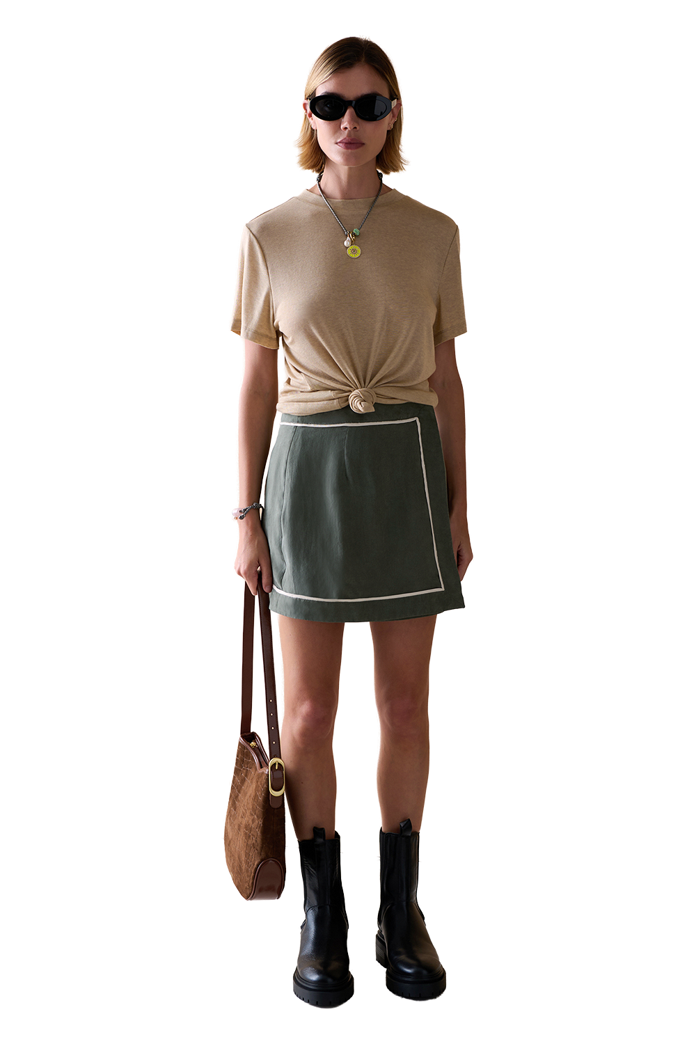 Opal Skirt - Evergreen