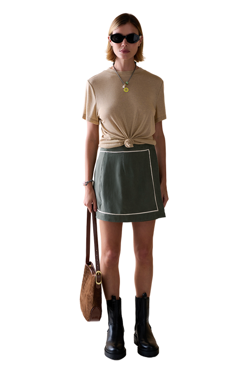 Opal Skirt - Evergreen