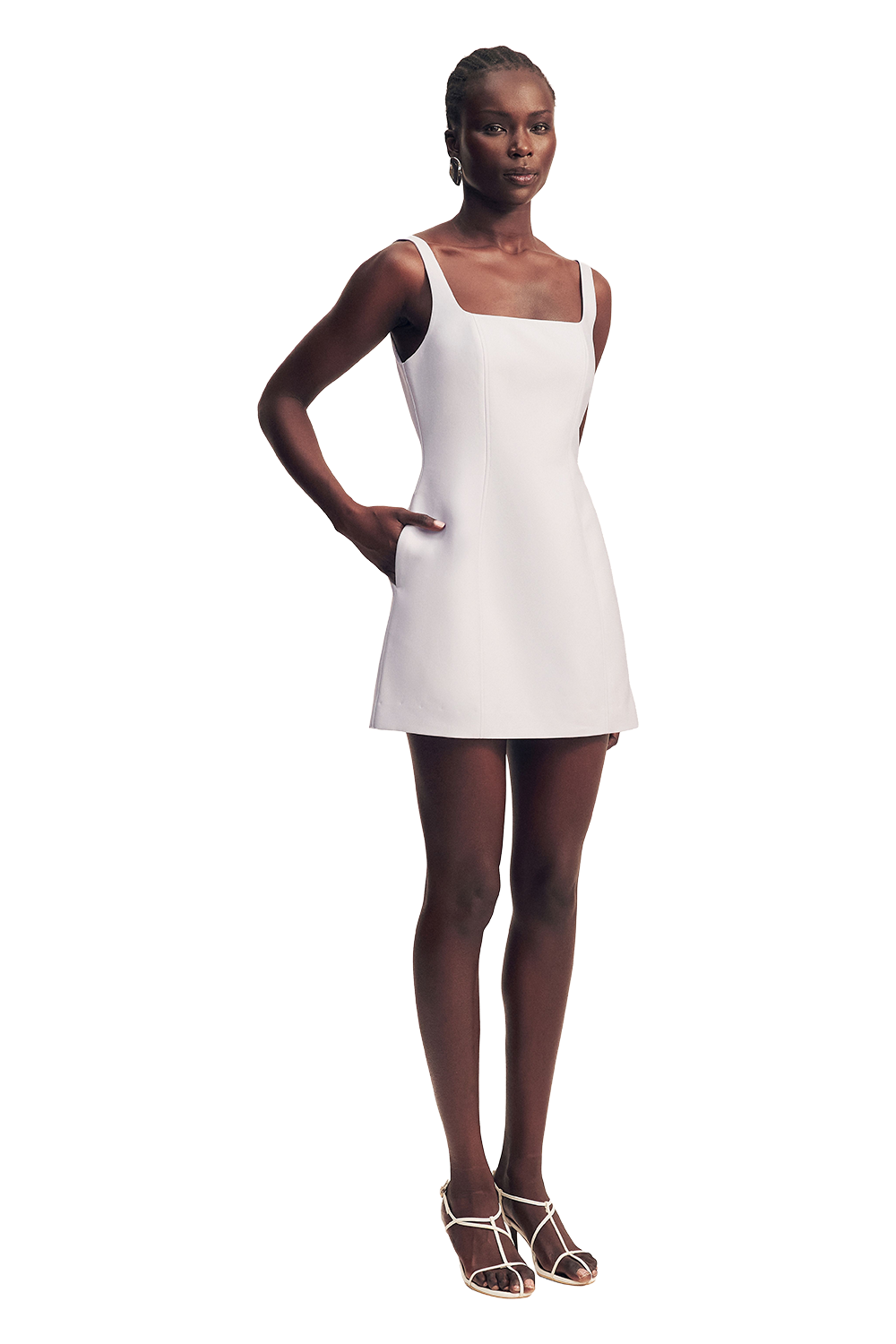 Otis Square Neck Mini Dress