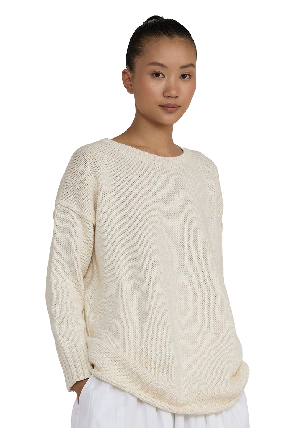 Oversized Crew Neck Sweater
