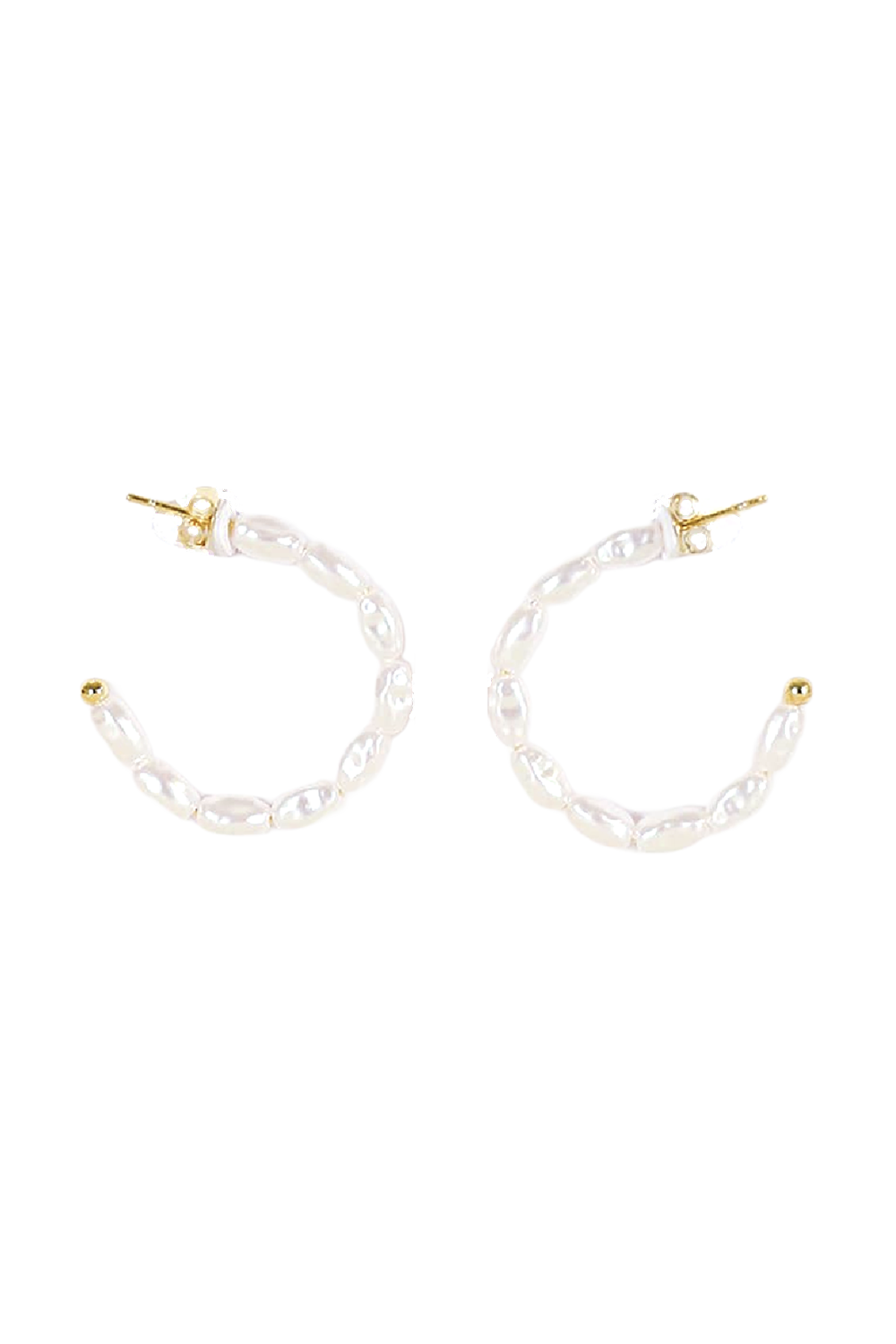 Pearl Hoops