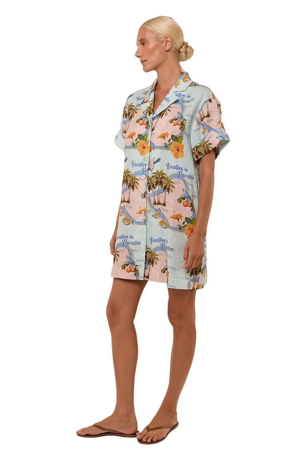 Rey Dress - Palm Paradise